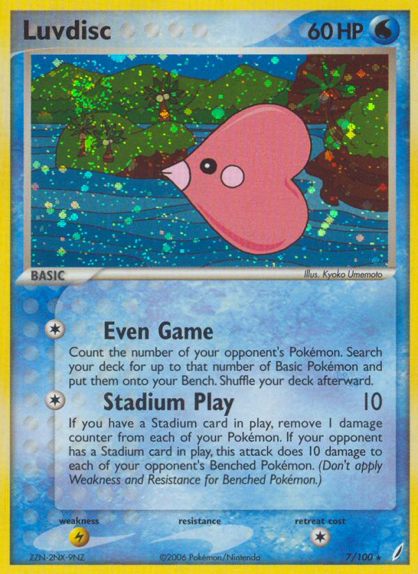 Luvdisc (7/100) [EX: Crystal Guardians] | Good Games Adelaide SA