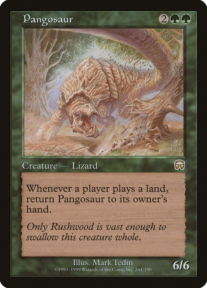 Pangosaur 261 (Mercadian Masques)  - Foil | Good Games Adelaide SA