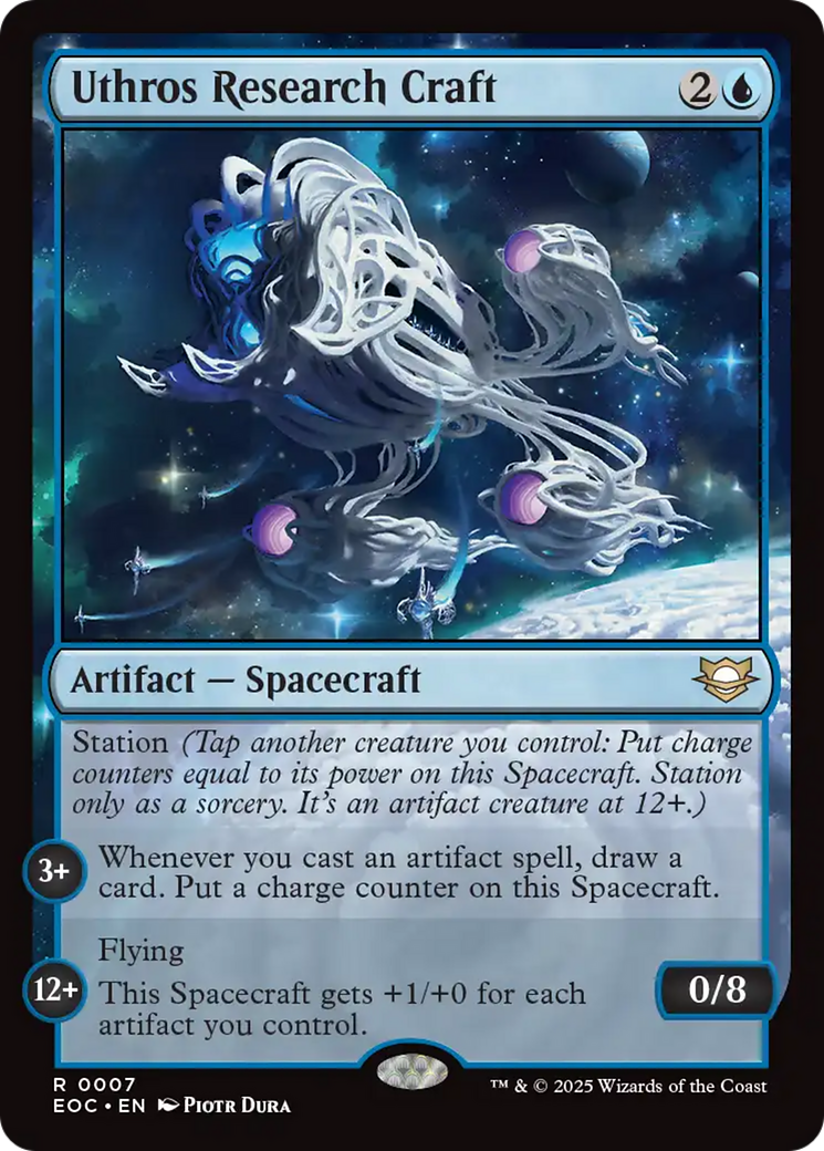 Uthros Research Craft [Edge of Eternities Commander] | Good Games Adelaide SA