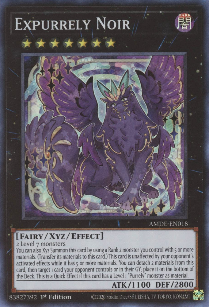 Expurrely Noir [AMDE-EN018] Super Rare | Good Games Adelaide SA