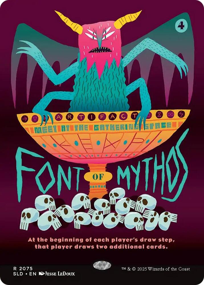 Font of Mythos 2075 (Secret Lair Drop Series)  | Good Games Adelaide SA