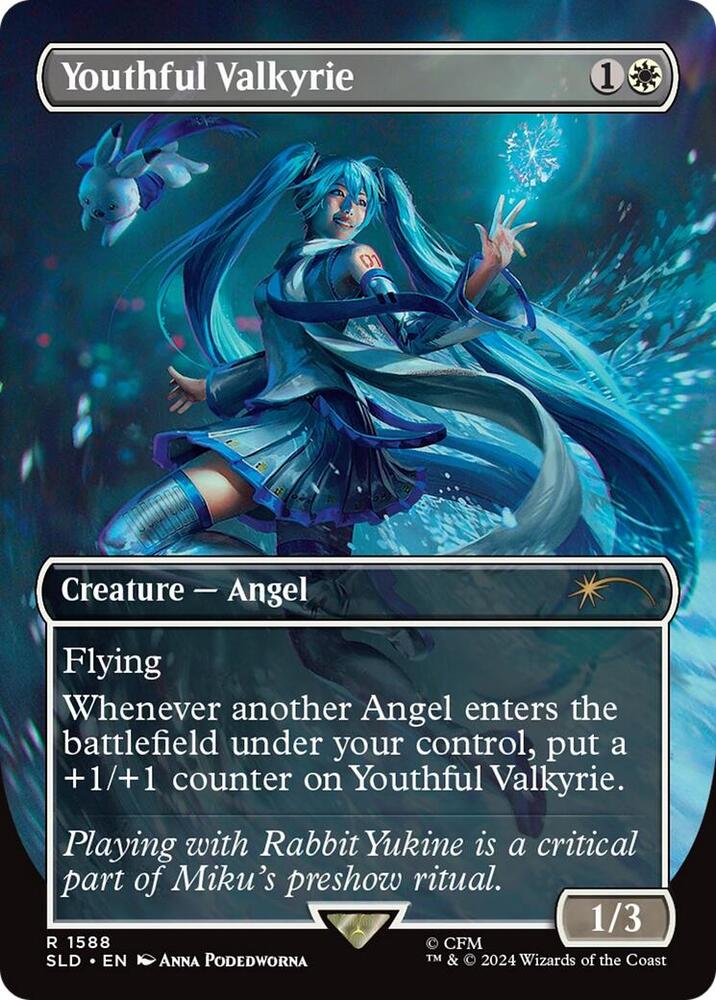 Youthful Valkyrie 1588 (Secret Lair Drop Series)  | Good Games Adelaide SA
