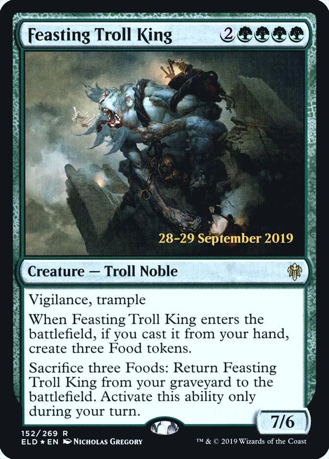 Feasting Troll King 152 (Prerelease Cards)  - Foil | Good Games Adelaide SA