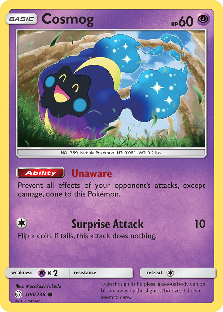 Cosmog (100/236) [Sun & Moon: Cosmic Eclipse] | Good Games Adelaide SA
