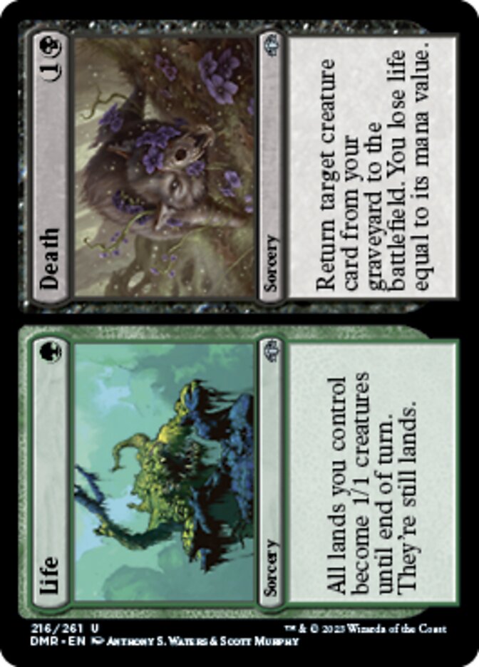 Life // Death [Dominaria Remastered] | Good Games Adelaide SA