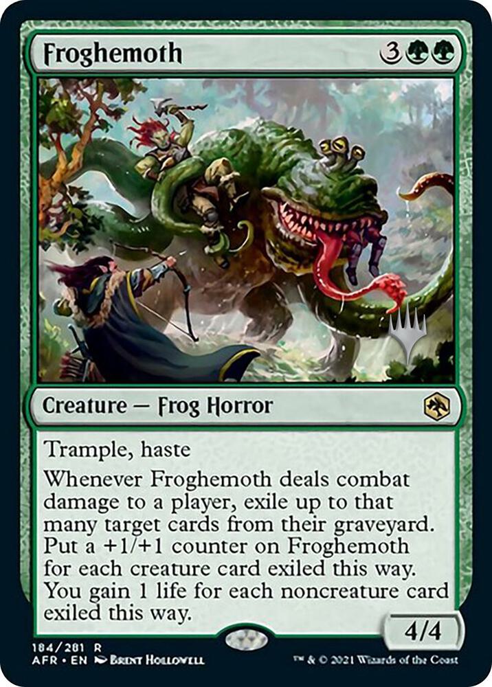 Froghemoth 184 (Promo Pack: Adventures in the Forgotten Realms)  - Foil | Good Games Adelaide SA