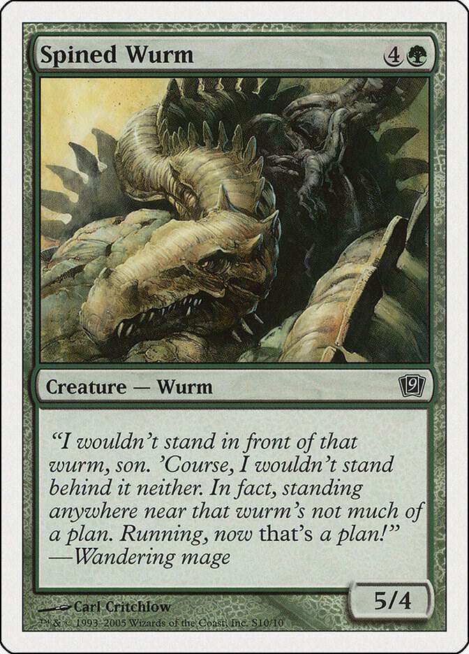 Spined Wurm  (9th Edition)  | Good Games Adelaide SA