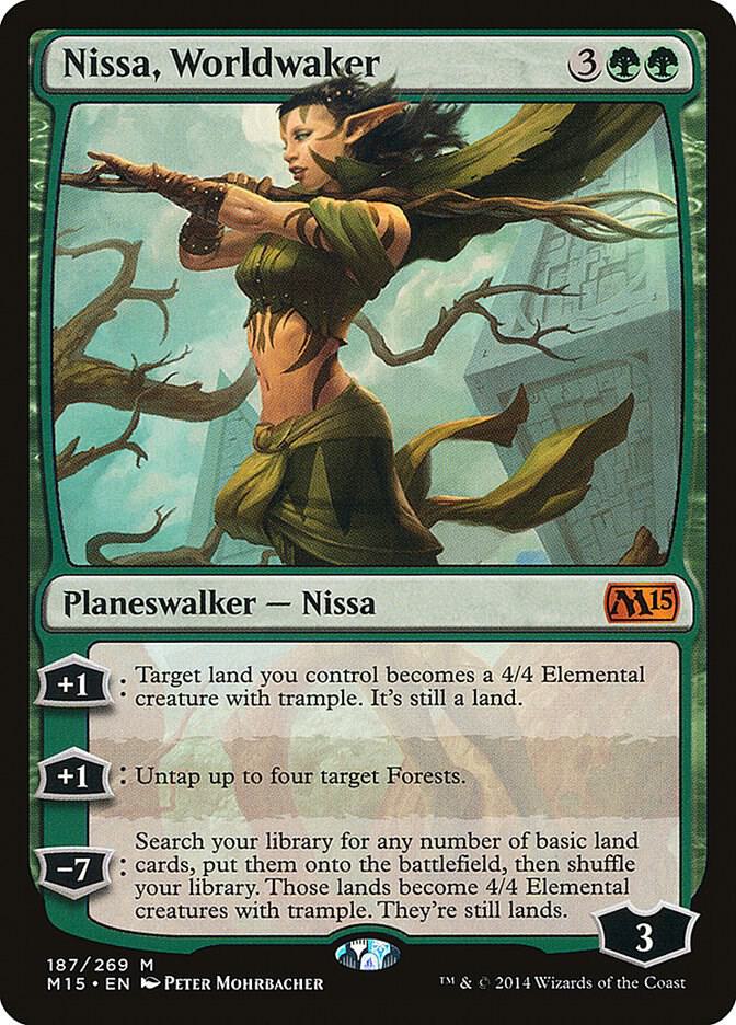 Nissa Worldwaker 187 (Magic 2015 (M15))  | Good Games Adelaide SA