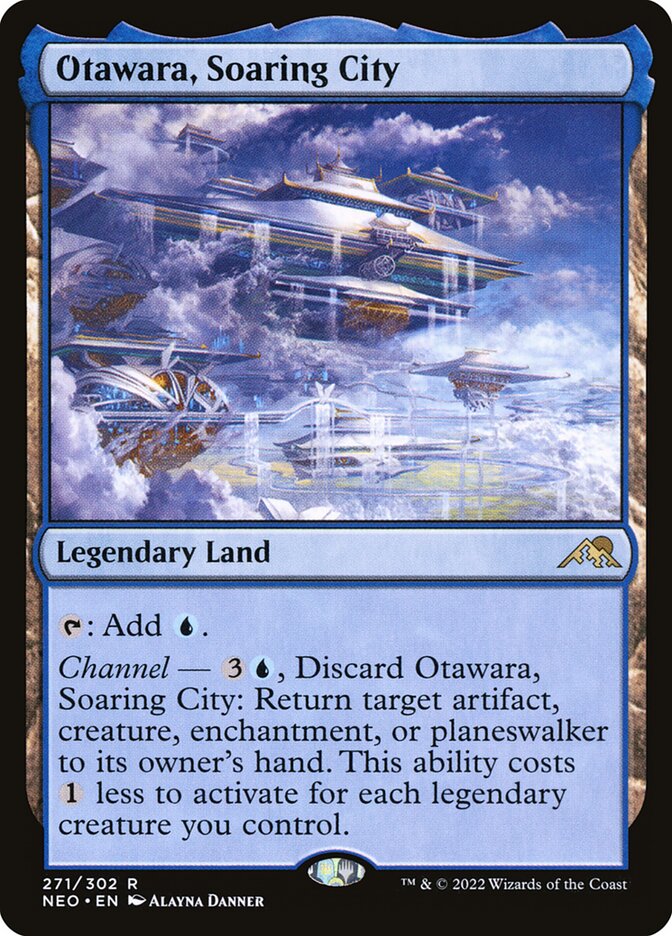 Otawara Soaring City 271 (Kamigawa: Neon Dynasty)  - Foil | Good Games Adelaide SA