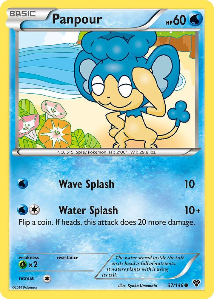 Panpour 37/146 (XY Base Set)  | Good Games Adelaide SA