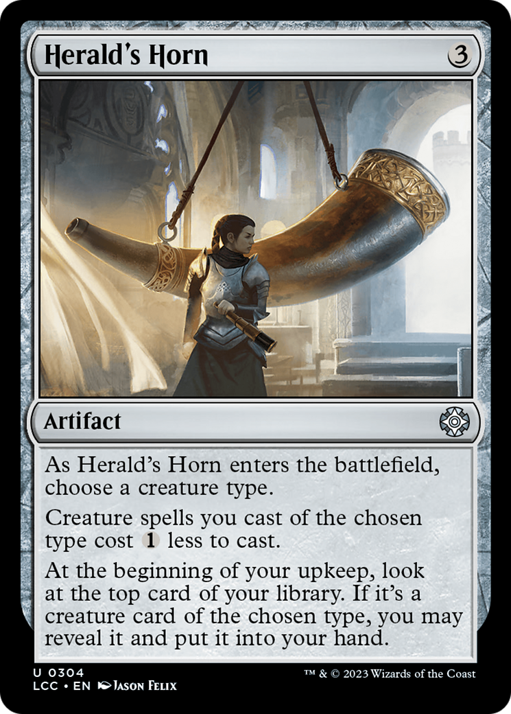 Herald's Horn [The Lost Caverns of Ixalan Commander] | Good Games Adelaide SA