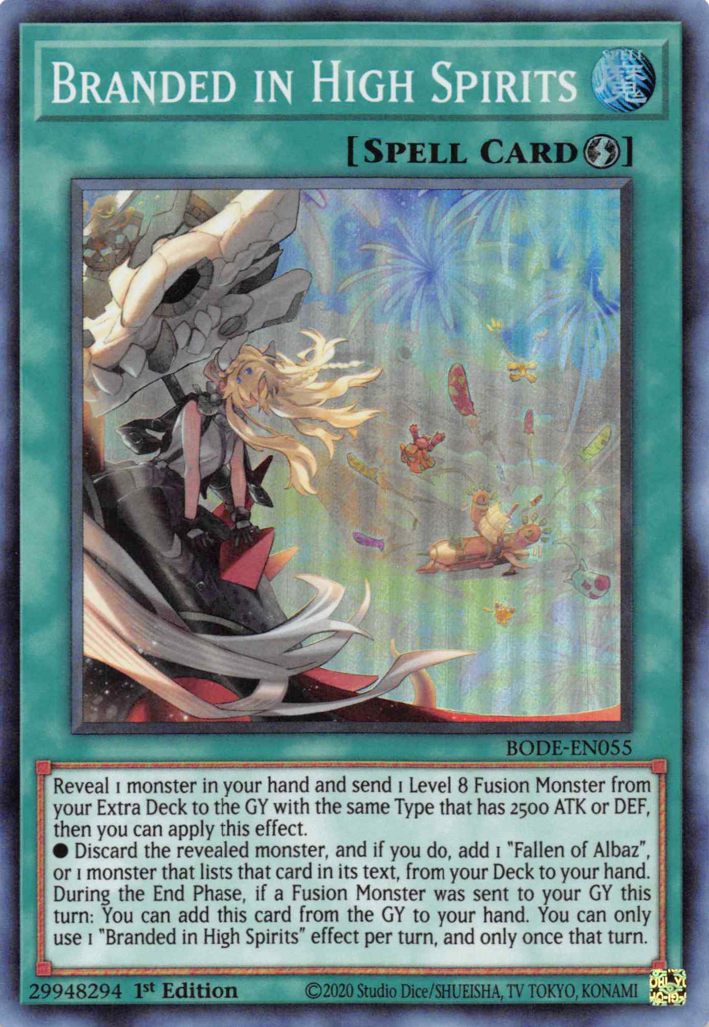 Branded in High Spirits [BODE-EN055] Super Rare | Good Games Adelaide SA