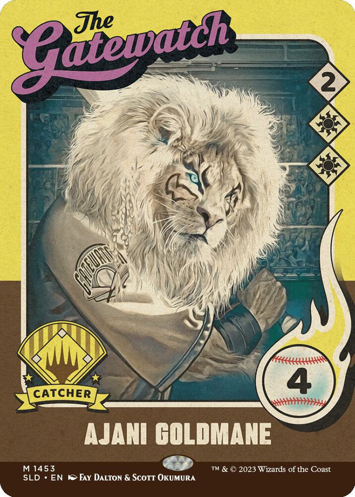 Ajani Goldmane 1453 1453 (Secret Lair Drop Series)  | Good Games Adelaide SA
