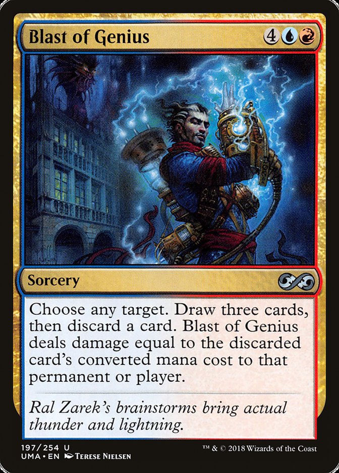 Blast of Genius 197 (Ultimate Masters)  - Foil | Good Games Adelaide SA