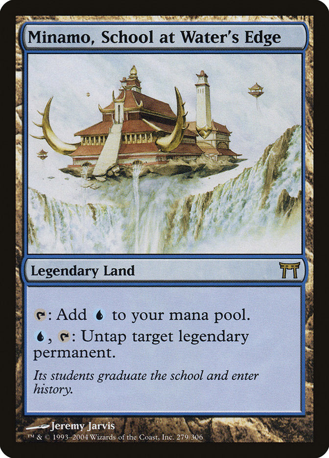 Minamo, School at Water's Edge 279 (Champions of Kamigawa)  - Foil | Good Games Adelaide SA