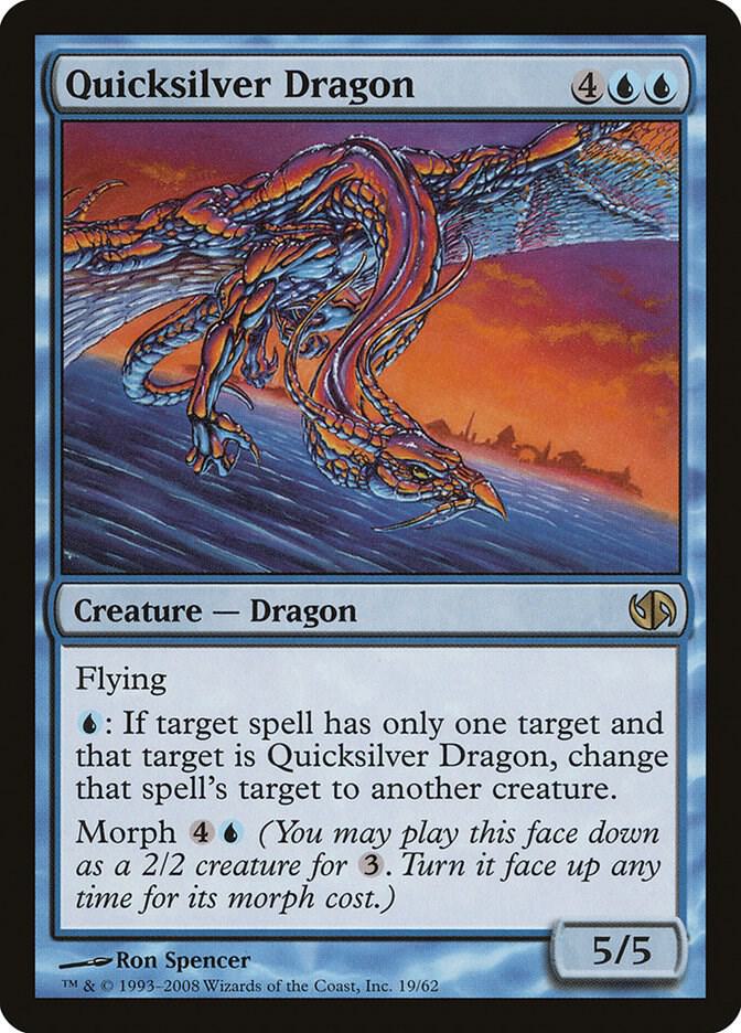 Quicksilver Dragon 19 (Duel Decks: Jace vs. Chandra)  | Good Games Adelaide SA