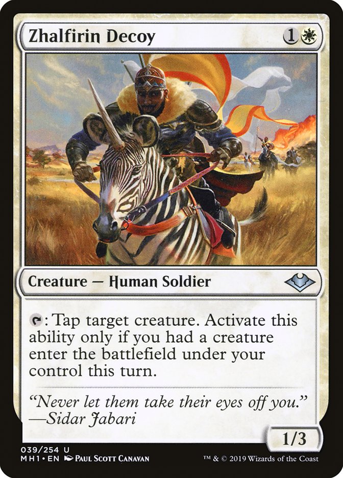Zhalfirin Decoy 39 (Modern Horizons)  - Foil | Good Games Adelaide SA