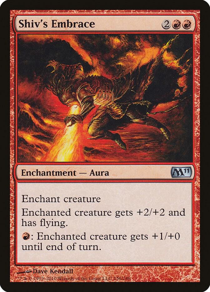 Shiv's Embrace 156 (Magic 2011 (M11))  - Foil | Good Games Adelaide SA