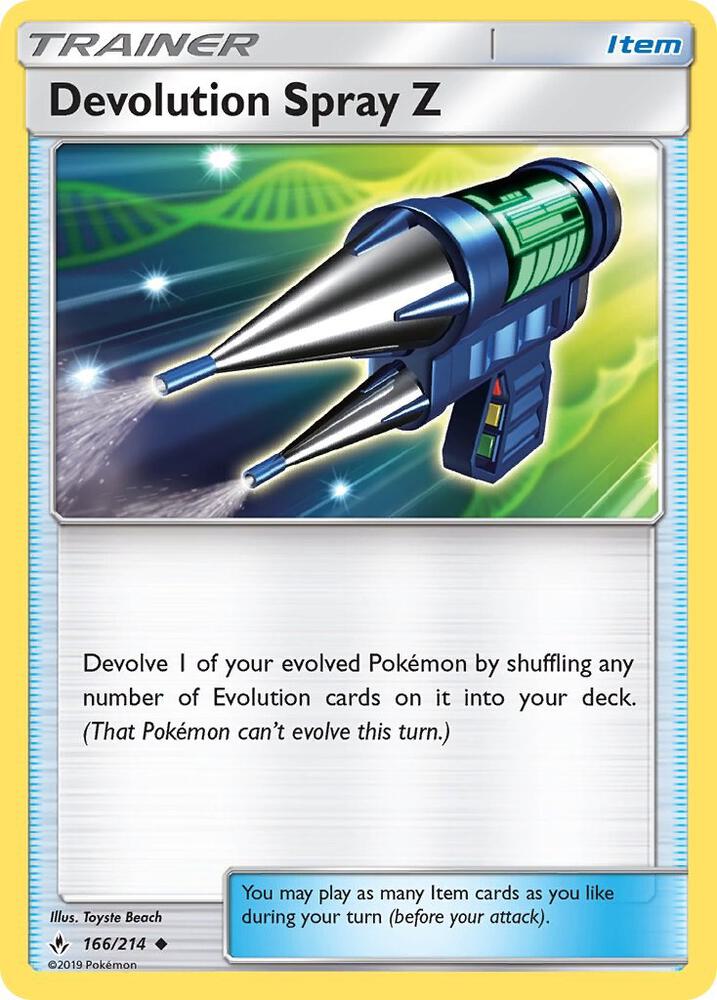 Devolution Spray Z 166/214 (SM - Unbroken Bonds)  | Good Games Adelaide SA