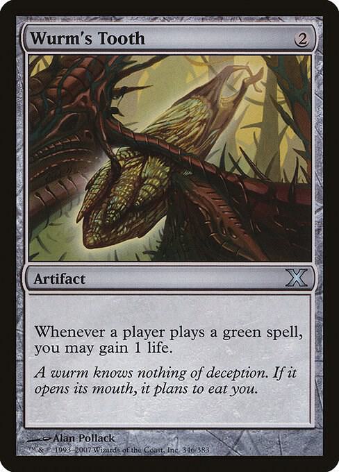 Wurms Tooth 346 (10th Edition)  - Foil | Good Games Adelaide SA
