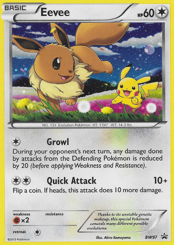 Eevee (BW97) [Black & White: Black Star Promos] | Good Games Adelaide SA