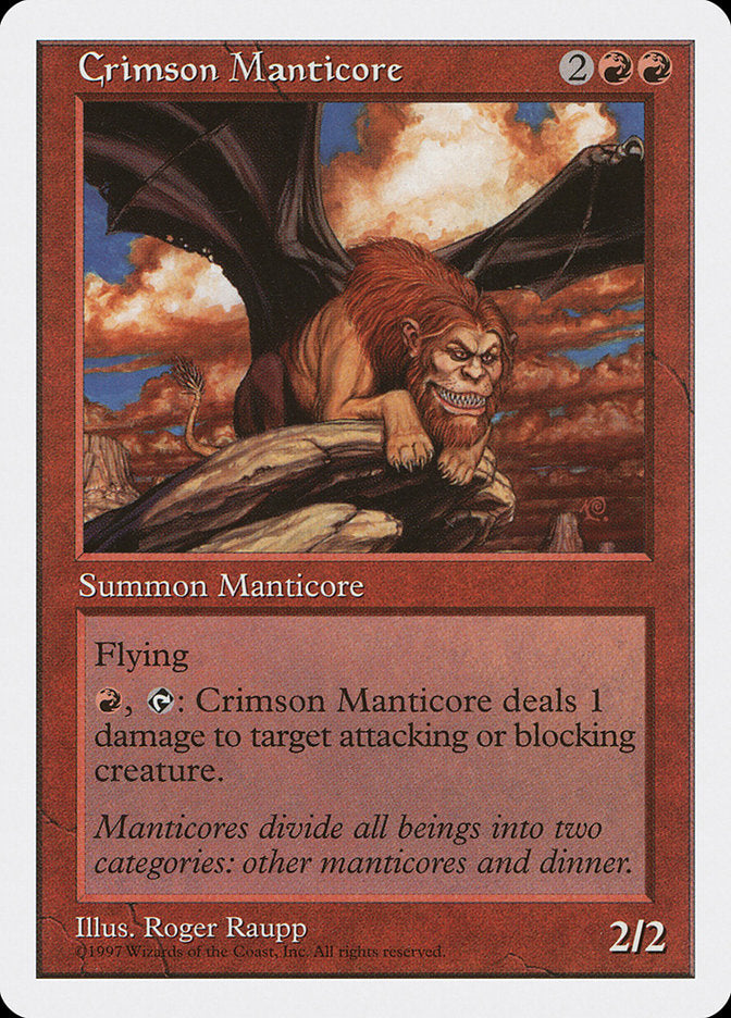 Crimson Manticore [Fifth Edition] | Good Games Adelaide SA