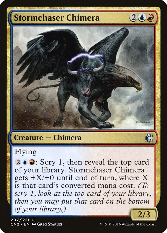 Stormchaser Chimera 207 (Conspiracy: Take the Crown)  - Foil | Good Games Adelaide SA