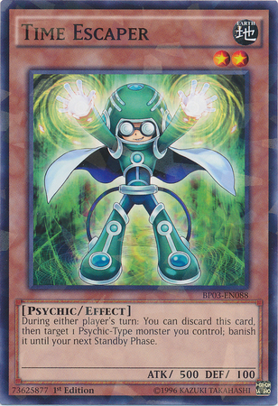 Time Escaper [BP03-EN088] Shatterfoil Rare | Good Games Adelaide SA