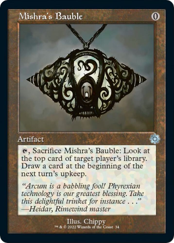 Mishras Bauble 34/63 (The Brothers' War: Retro Frame Artifacts)  - Foil | Good Games Adelaide SA