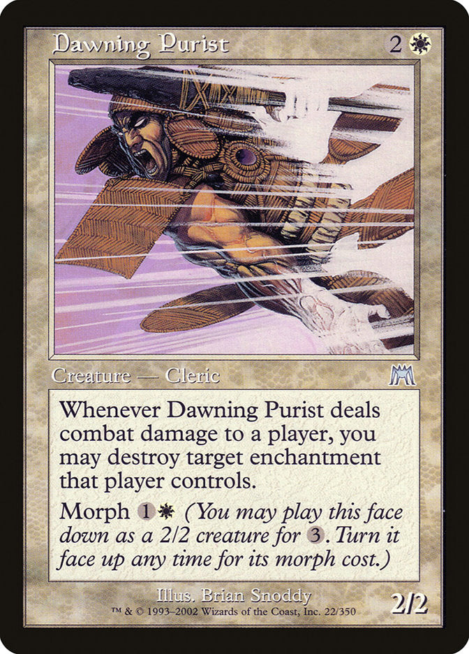 Dawning Purist 22 (Onslaught)  - Foil | Good Games Adelaide SA