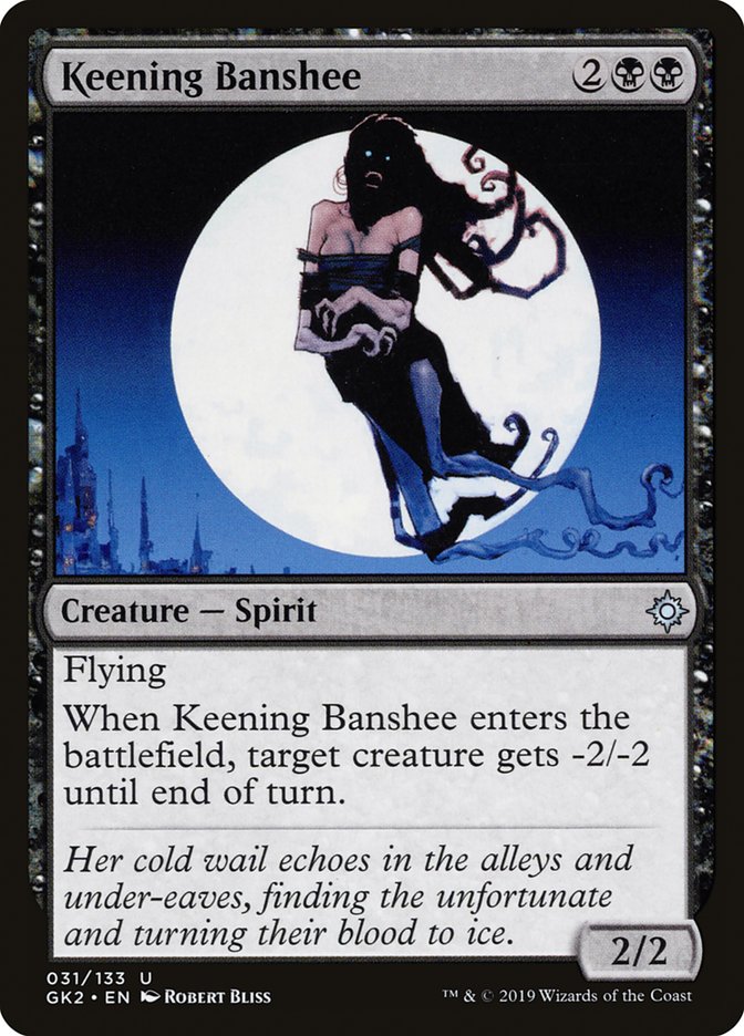 Keening Banshee [Ravnica Allegiance Guild Kit] | Good Games Adelaide SA