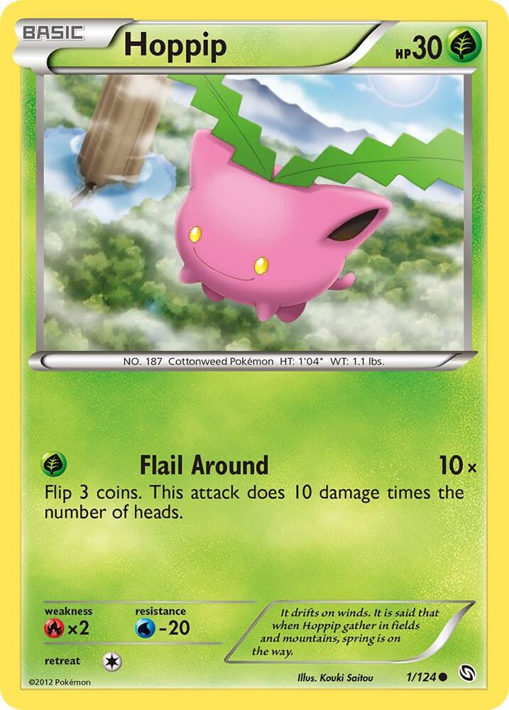 Hoppip 1/124 (Dragons Exalted)  | Good Games Adelaide SA