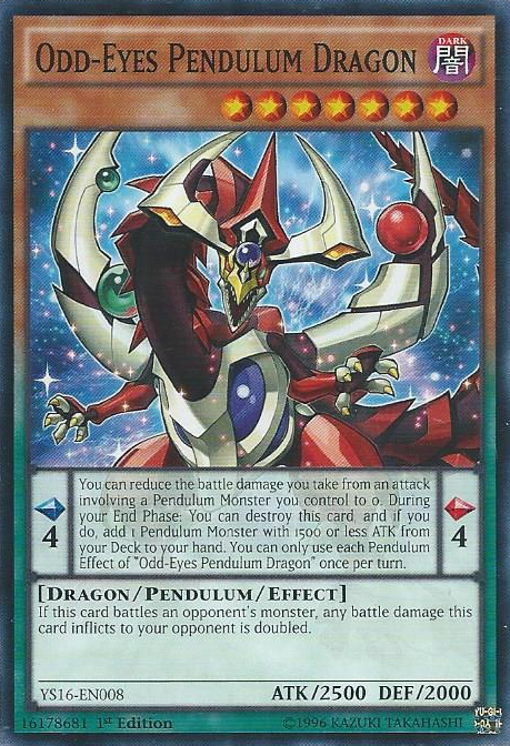 Odd-Eyes Pendulum Dragon [YS16-EN008] Common | Good Games Adelaide SA