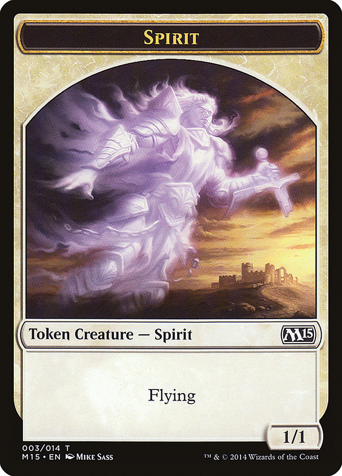 Spirit Token [Magic 2015 Tokens] | Good Games Adelaide SA