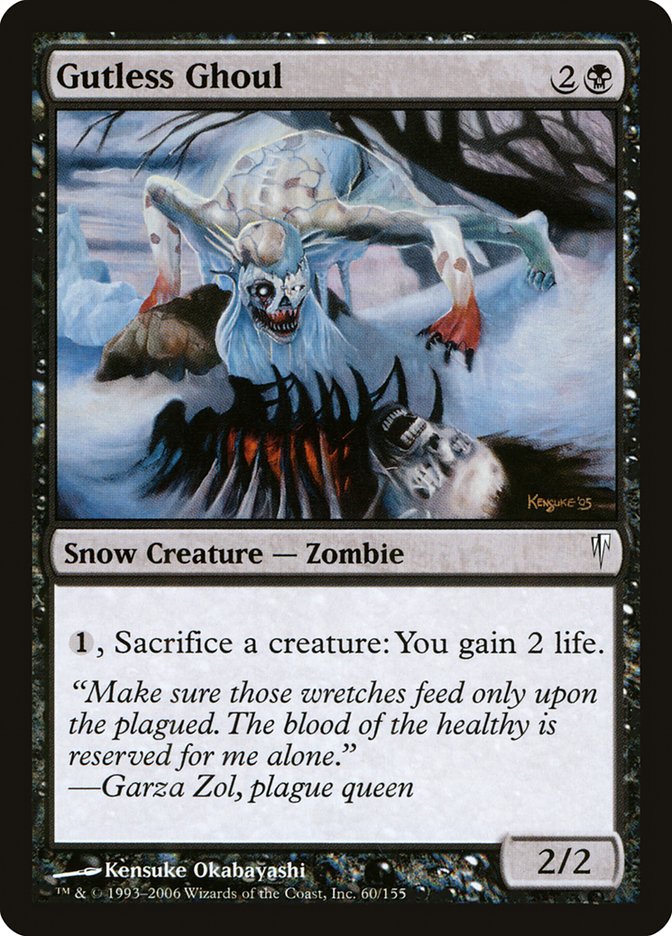 Gutless Ghoul 60 (Coldsnap)  - Foil | Good Games Adelaide SA