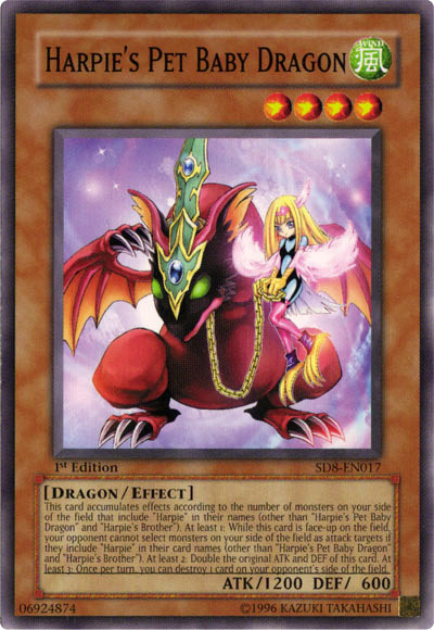 Harpie's Pet Baby Dragon [SD8-EN017] Common | Good Games Adelaide SA