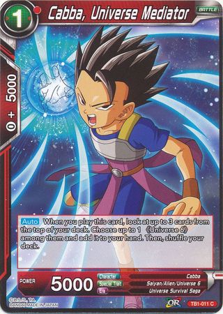 Cabba, Universe Mediator [TB1-011] | Good Games Adelaide SA