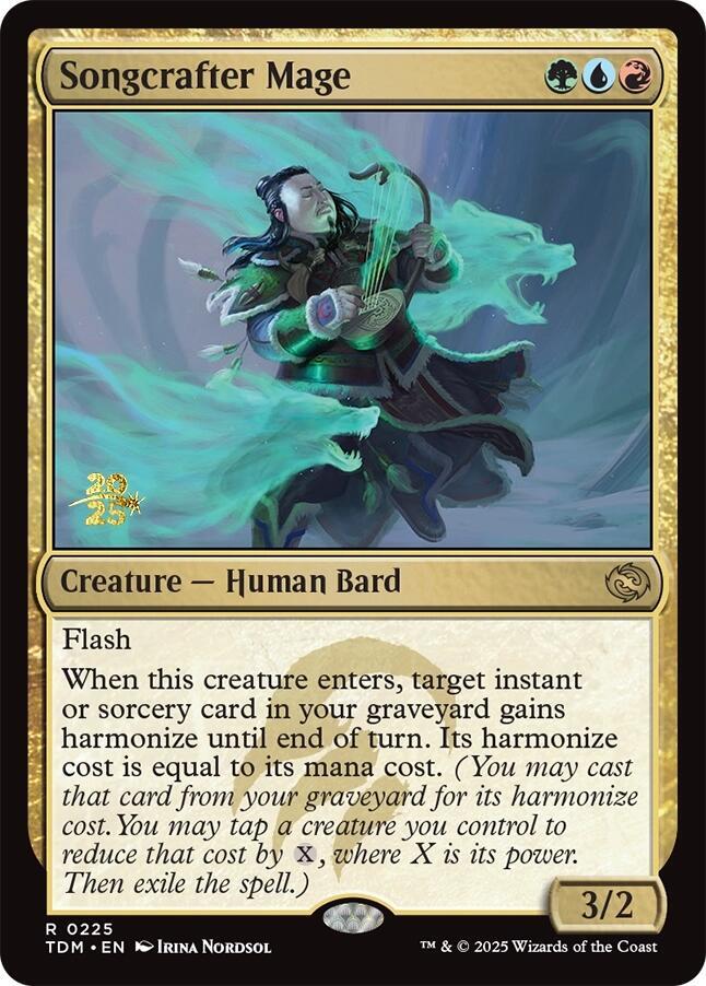 Songcrafter Mage 225 (Prerelease Cards)  - Foil | Good Games Adelaide SA