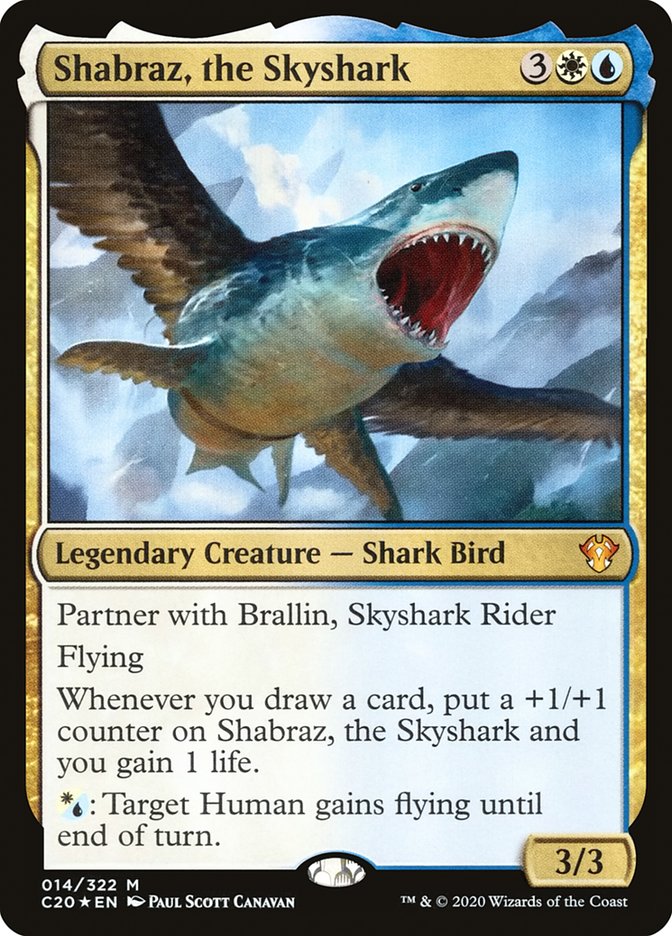 Shabraz, the Skyshark 14 (Commander 2020)  - Foil | Good Games Adelaide SA