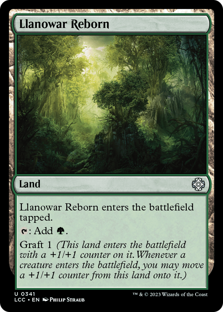 Llanowar Reborn [The Lost Caverns of Ixalan Commander] | Good Games Adelaide SA