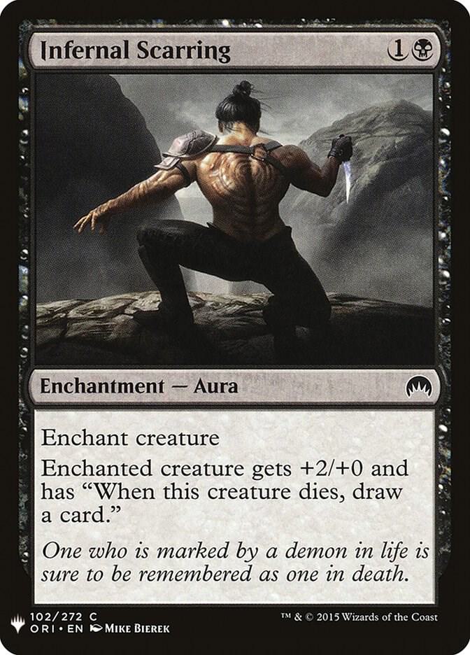 Infernal Scarring 102 (The List Reprints)  | Good Games Adelaide SA