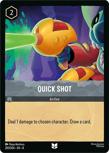 Quick Shot 203/204 (Reign of Jafar)  | Good Games Adelaide SA