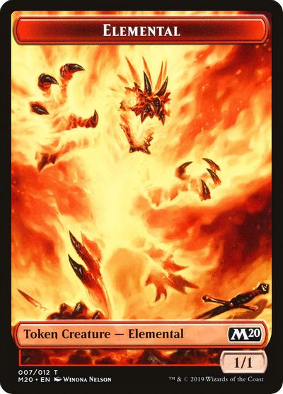 Elemental // Satyr Double-sided Token (Challenger 2020) [Unique and Miscellaneous Promos] | Good Games Adelaide SA