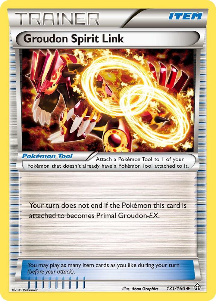 Groudon Spirit Link 131/160 (XY - Primal Clash)  | Good Games Adelaide SA
