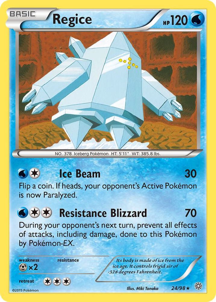Regice 24/98 (XY - Ancient Origins)  | Good Games Adelaide SA