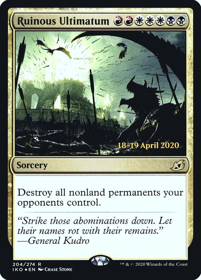 Ruinous Ultimatum 204 (Prerelease Cards)  - Foil | Good Games Adelaide SA