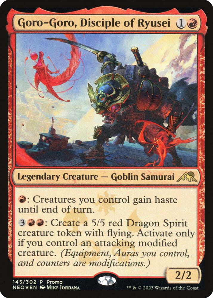 Goro Goro Disciple of Ryusei 145 (Media Promos)  - Foil | Good Games Adelaide SA