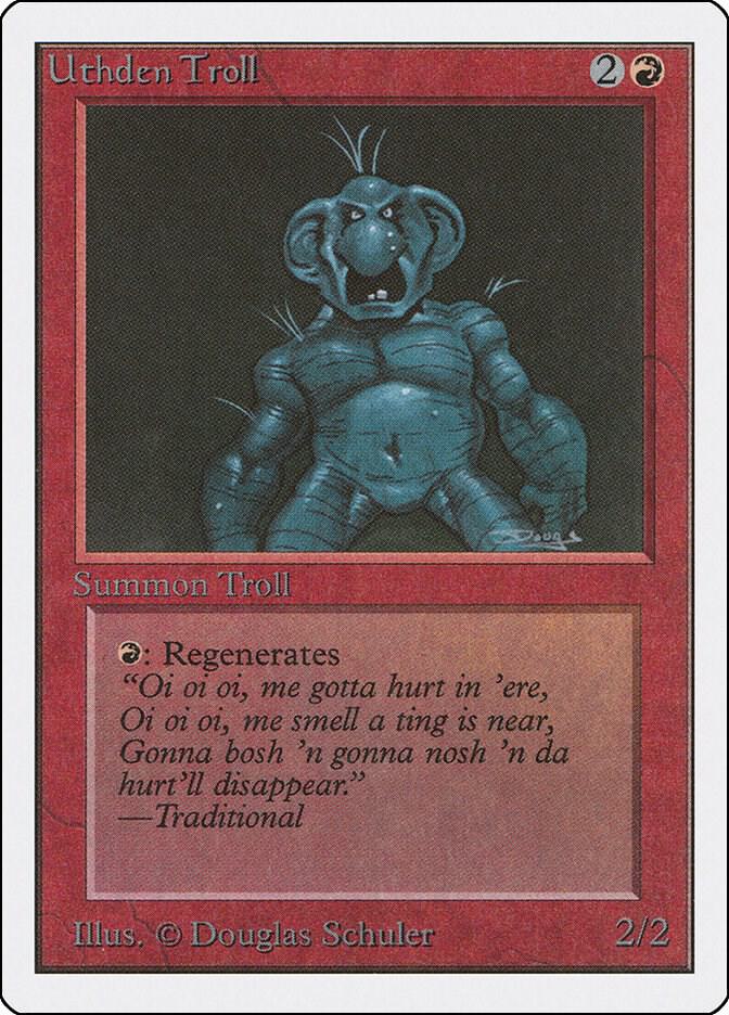 Uthden Troll 181/302 (Unlimited Edition)  | Good Games Adelaide SA
