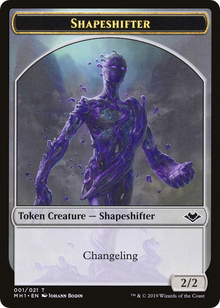 Shapeshifter Spider Double Sided Token 1 // 14 (Modern Horizons)  | Good Games Adelaide SA