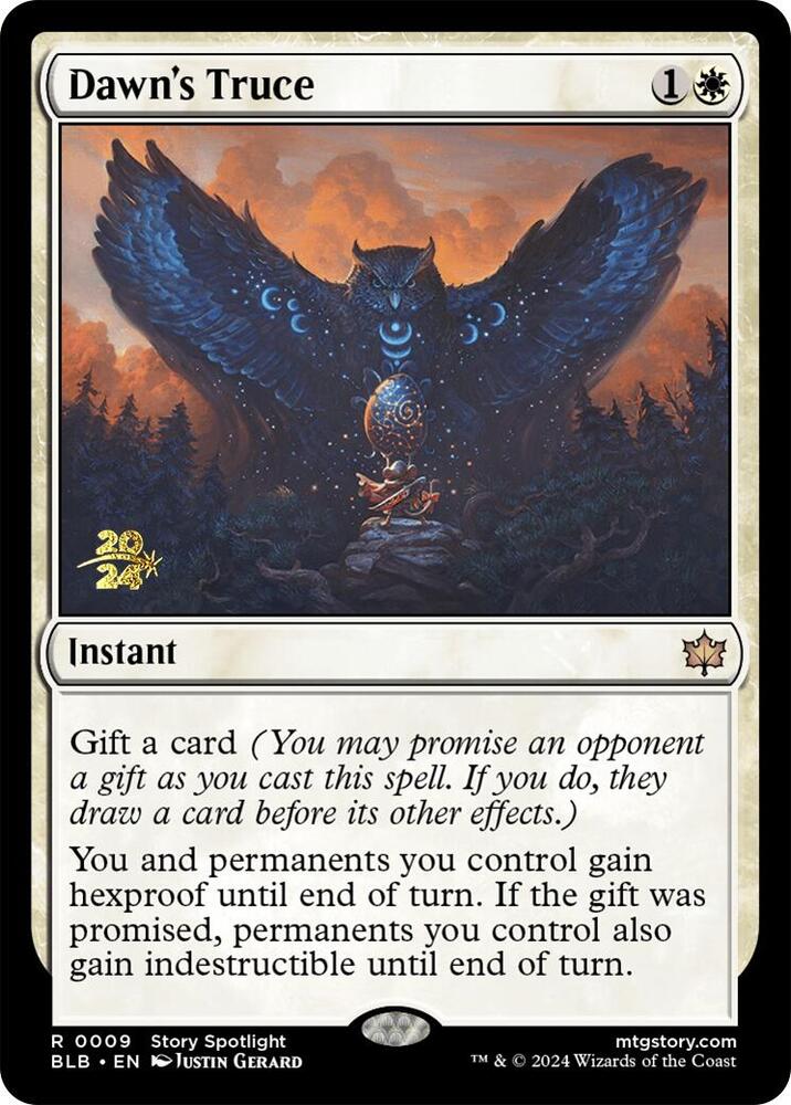 Dawns Truce 9 (Prerelease Cards)  - Foil | Good Games Adelaide SA